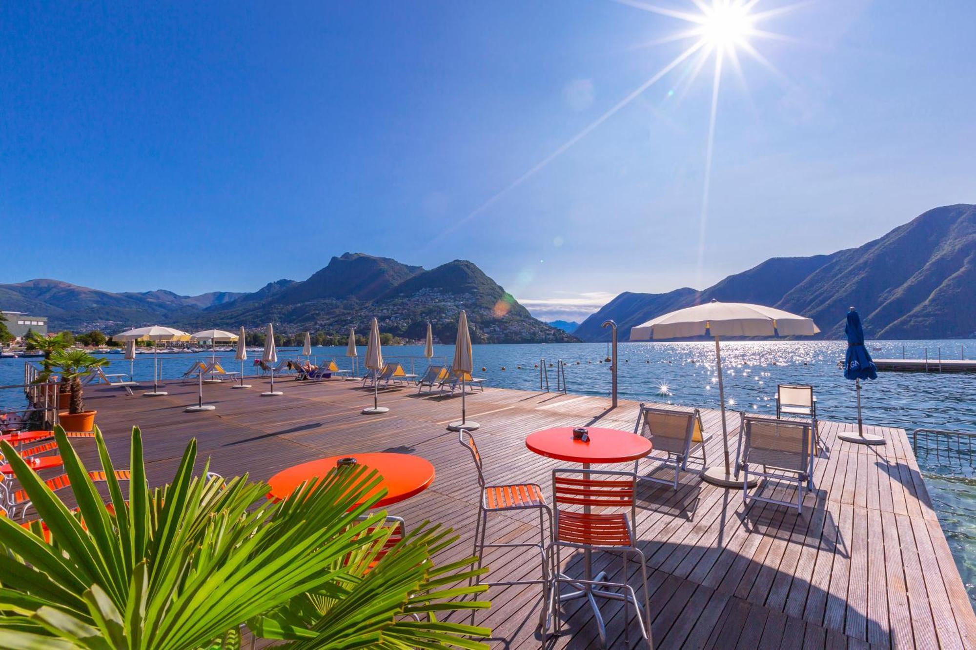 Moonlight - 150M From The Lake - Happy Rentals Lugano Luaran gambar